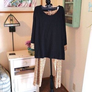 NWT Pajamagram Animal Print Pajamas